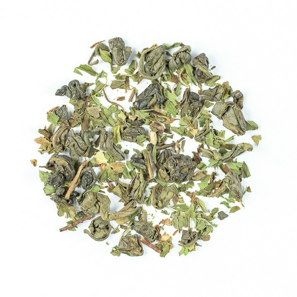 mint green tea